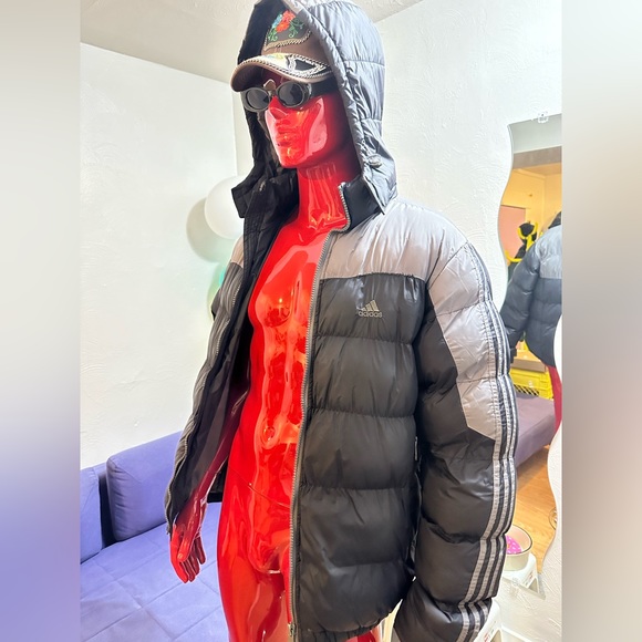Y2K Vintage Adidas Fashion Puffer - Picture 3 of 6